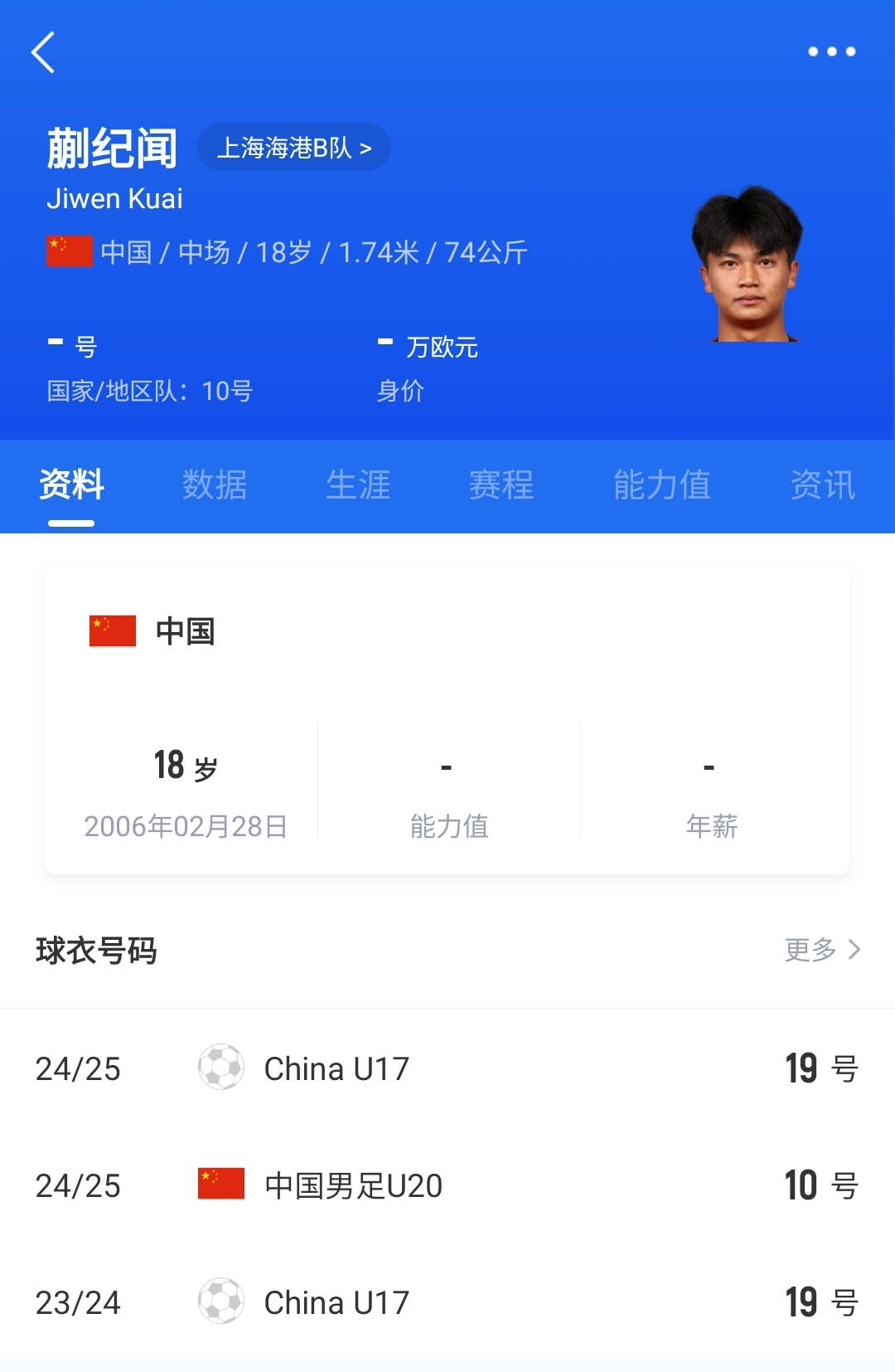 老蒯带派!18岁蒯纪闻精彩低射+凌空破门,本届2球1助个个精彩!